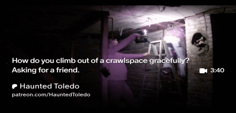 How do you climb out of a crawlspace gracefully? Asking for a friend.