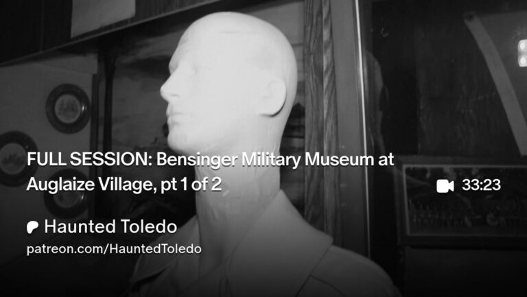 FULL SESSION: Bensinger Military Museum at Auglaize Village, pt 1 of 2
